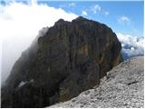 Passo Tre Croci - Cima di Mezzo